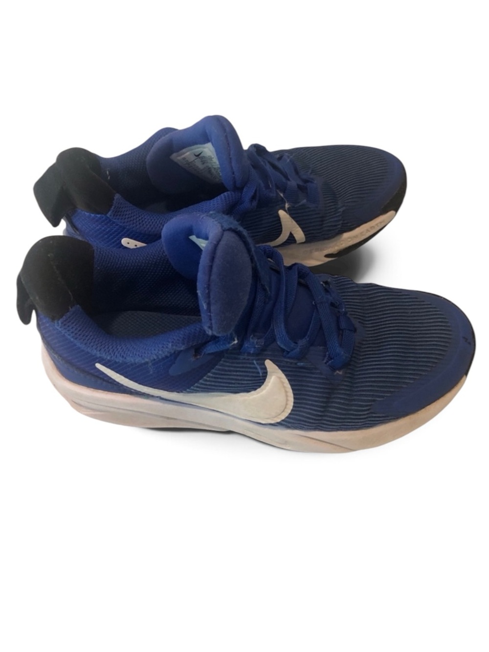 Nike Kids Blue and White Athletic Sneakers